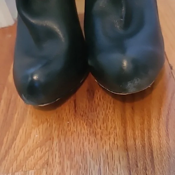 Dolce Vita Black Leather Knee Hi Boots Y2K - Picture 4 of 10